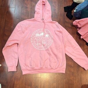size large pacific & co pink Myrtle Beach SC hoodie
